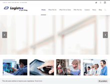 Tablet Screenshot of logistex.com